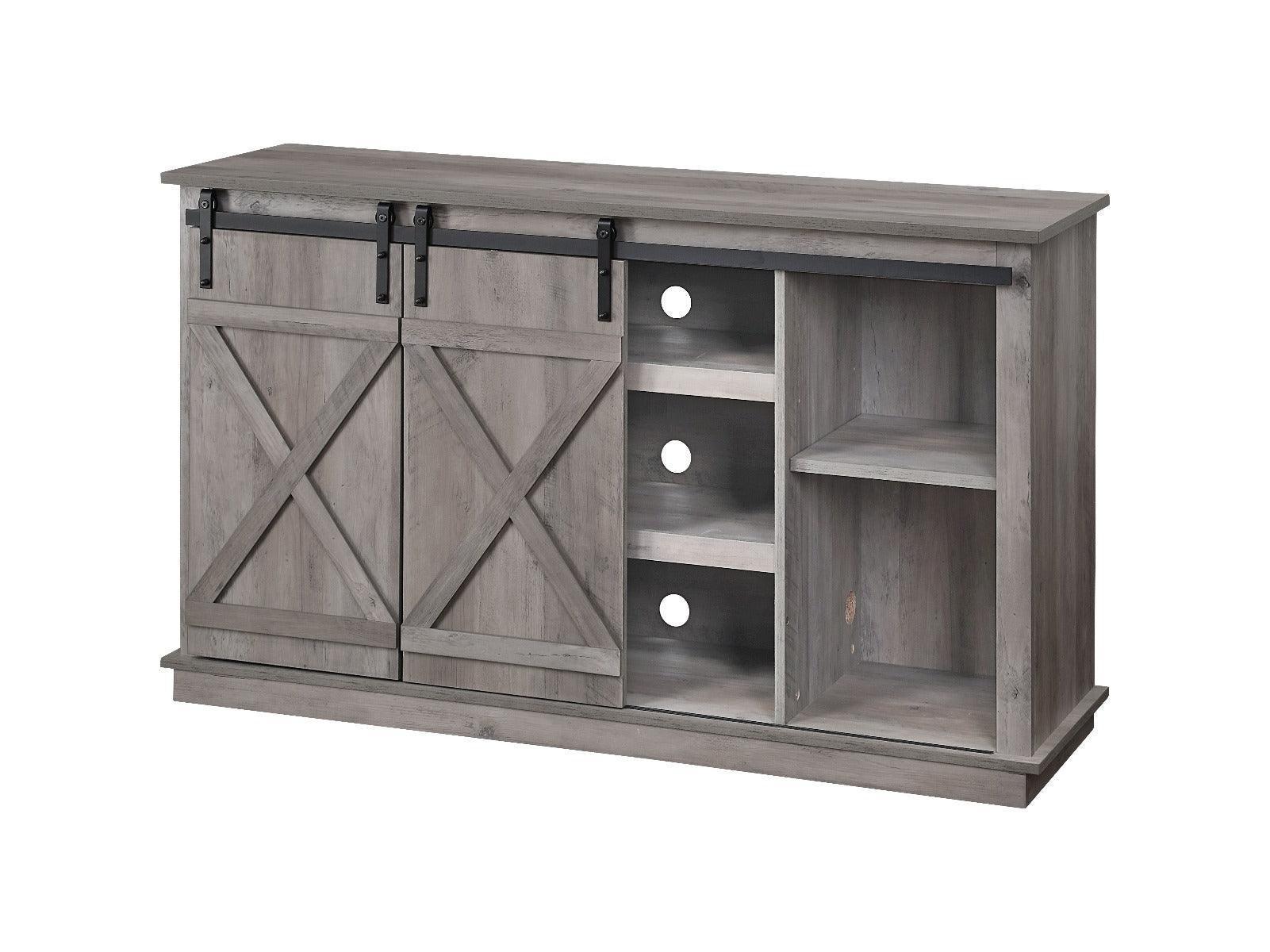 ACME Bellona TV Stand, Gray Finish FredCo