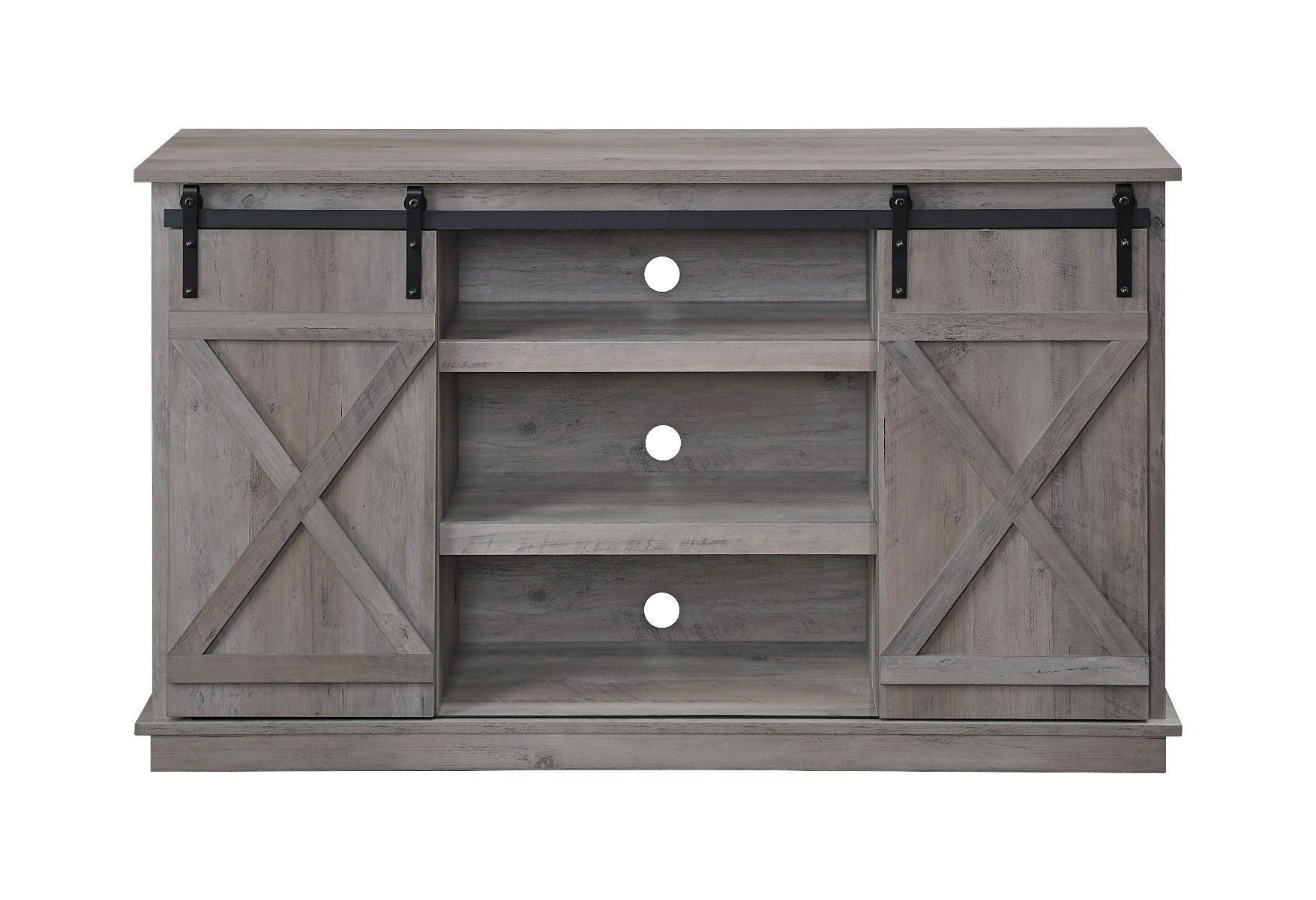 ACME Bellona TV Stand, Gray Finish FredCo