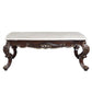 ACME Benbek Coffee Table, Marble & Antique Oak Finish FredCo