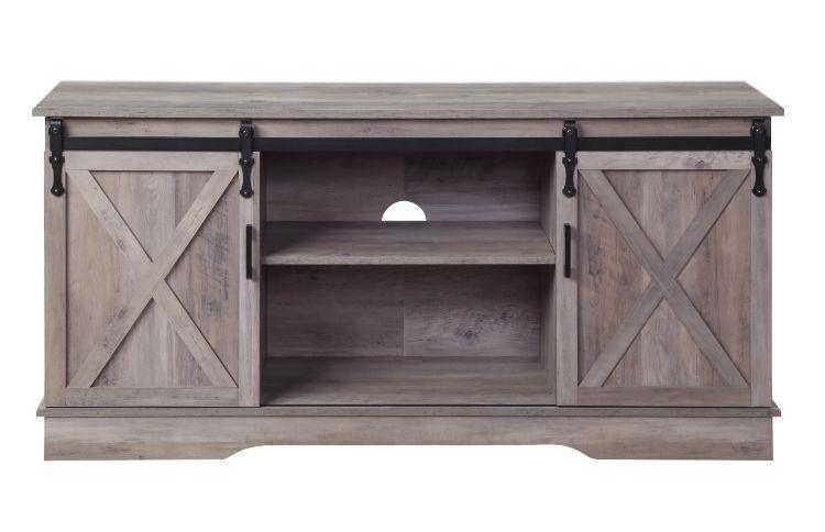 ACME Bennet TV Stand, Gray Finish FredCo