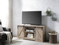 ACME Bennet TV Stand, Oak Finish FredCo