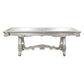 ACME Bently Dining Table w/Double Pedestal, Champagne Finish FredCo