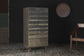 ACME Beretta Armoire, Gray Stone & Ash Oak FredCo