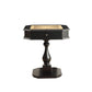 Acme Bishop Black Finish Reversible Chess Checker Game Table w/Game Tray FredCo