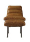 ACME Bison Accent Chair, Toffee Top Grain Leather FredCo
