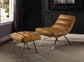 ACME Bison Accent Chair, Toffee Top Grain Leather FredCo