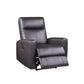 ACME Blane Recliner (Power Motion), Brown Top Grain Leather Match FredCo