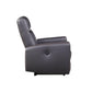 ACME Blane Recliner (Power Motion), Brown Top Grain Leather Match FredCo
