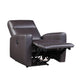 ACME Blane Recliner (Power Motion), Brown Top Grain Leather Match FredCo