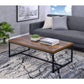 ACME Bob Coffee Table, Weathered Oak & Black FredCo