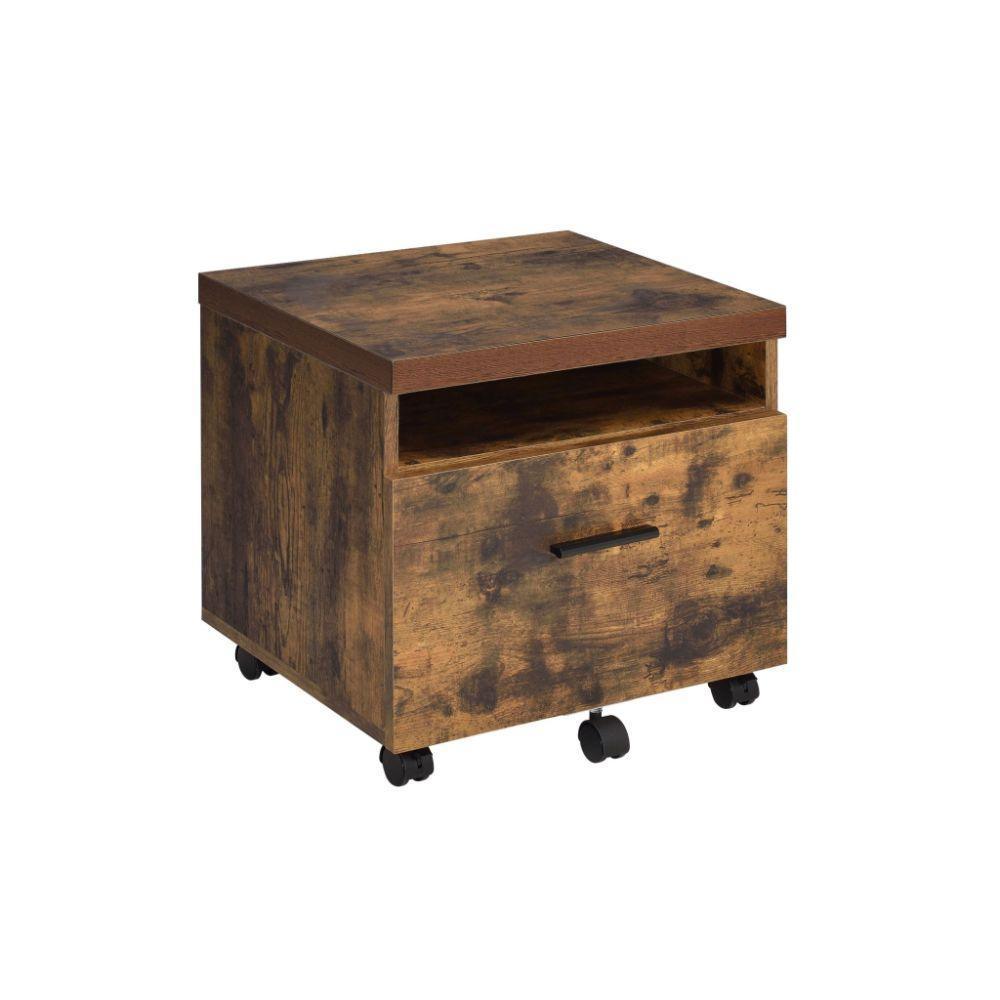 ACME Bob File Cabinet, Weathered Oak FredCo