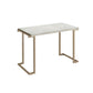 ACME Boice II Sofa Table, Faux Marble & Champagne FredCo