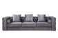 ACME Bovasis Sofa w/5 Pillows, Gray Velvet FredCo