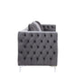 ACME Bovasis Sofa w/5 Pillows, Gray Velvet FredCo