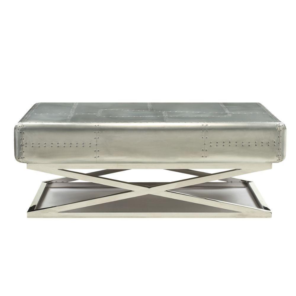 ACME Brancaster Coffee Table, Aluminum FredCo