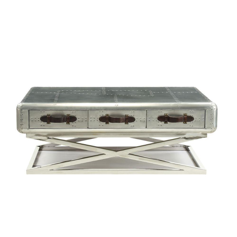 ACME Brancaster Coffee Table, Aluminum FredCo