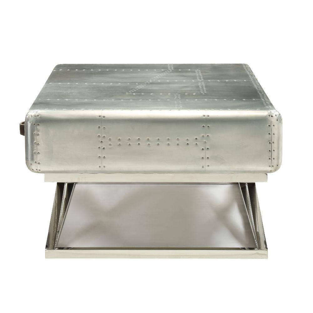 ACME Brancaster Coffee Table, Aluminum FredCo
