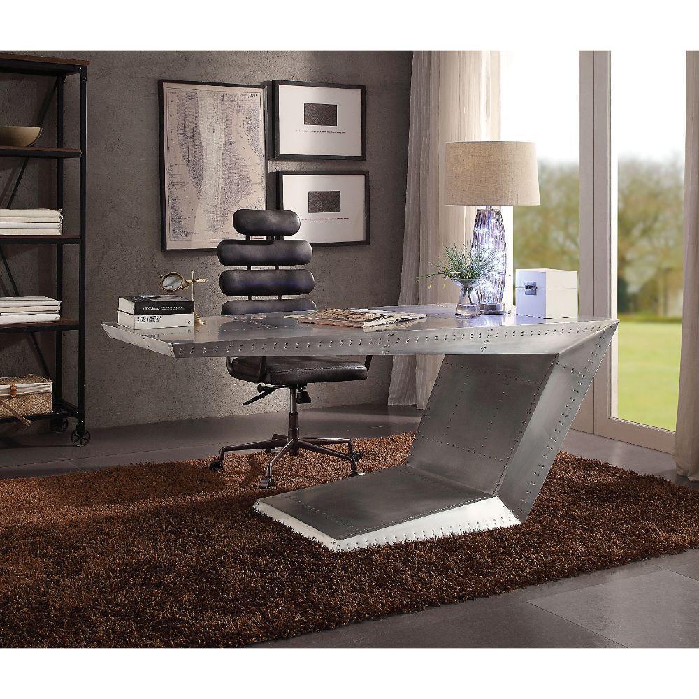 ACME Brancaster Desk, Aluminum FredCo