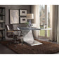 ACME Brancaster Desk, Aluminum FredCo