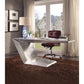 ACME Brancaster Desk, Aluminum FredCo