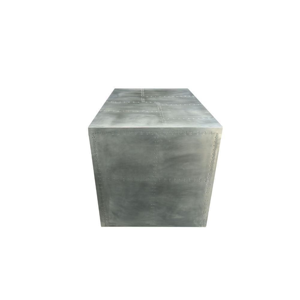 ACME Brancaster Desk, Aluminum FredCo