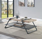 ACME Brantley Coffee Table, Oak & Sandy Gray Finish FredCo