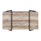 ACME Brantley Coffee Table, Oak & Sandy Gray Finish FredCo