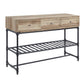 ACME Brantley sofa Table, Oak & Sandy Black F FredCo