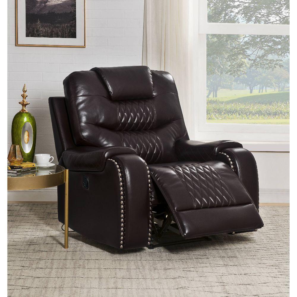 ACME Braylon Recliner (Motion), Brown PU FredCo