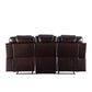 ACME Braylon Sofa (Motion), Brown PU FredCo