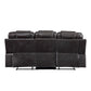 ACME Braylon Sofa (Motion), Magnetite PU FredCo