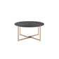 ACME Bromia Coffee Table, Black & Champagne FredCo