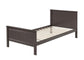 ACME Bungalow Twin Bed, Chocolate Finish FredCo
