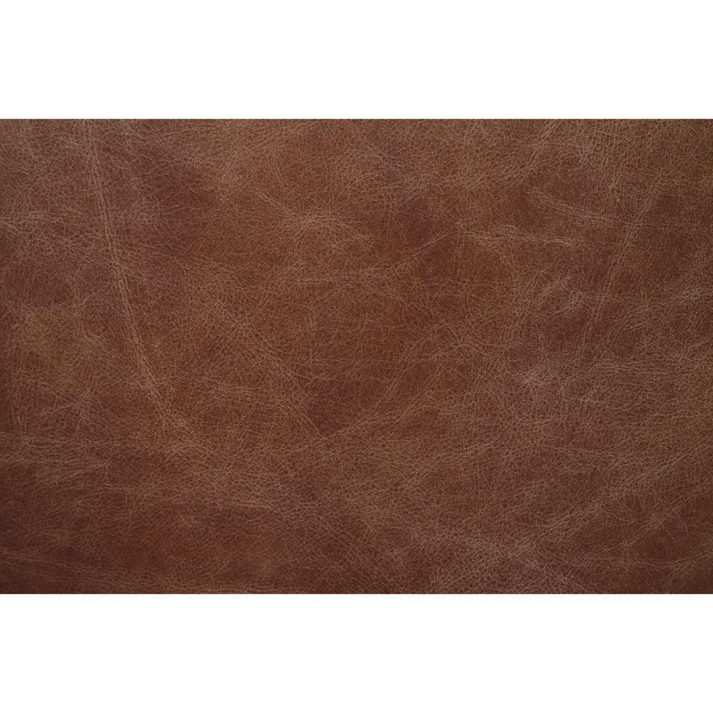 ACME Calan Executive Office Chair, Vintage Brown Top Grain Leather 92110 FredCo