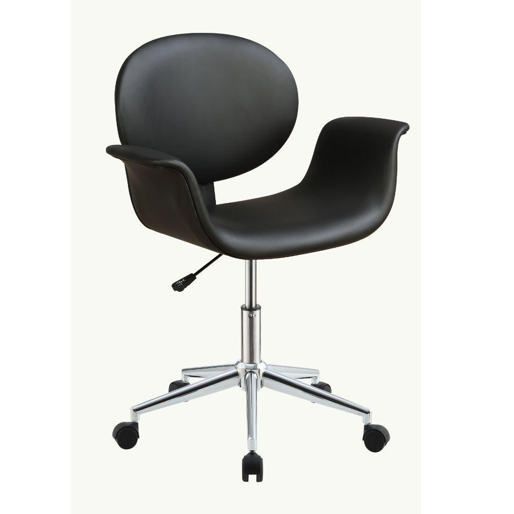 ACME Camila Office Chair, Black PU FredCo