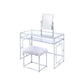 ACME Carenze II Vanity Set, White & Chrome FredCo