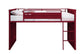 ACME Cargo Twin Loft Bed w/Slide, Red Finish FredCo