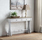 ACME Carminda Console Table, Antique White Finish FredCo
