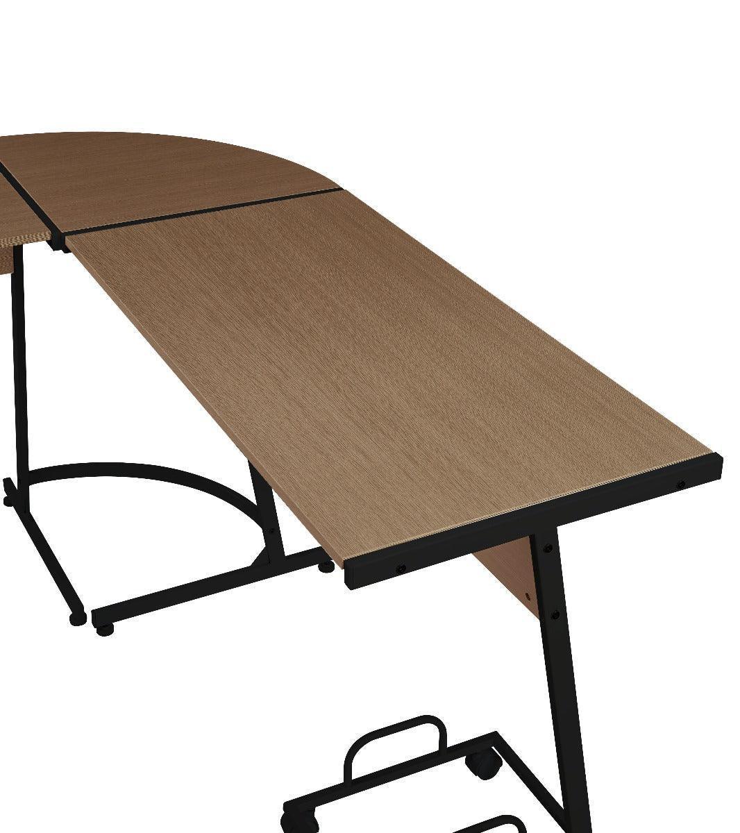 ACME Carver Computer Desk, Black Finish FredCo