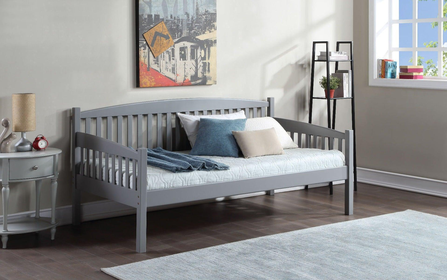ACME Caryn Daybed (Twin Size), Gray Finish FredCo