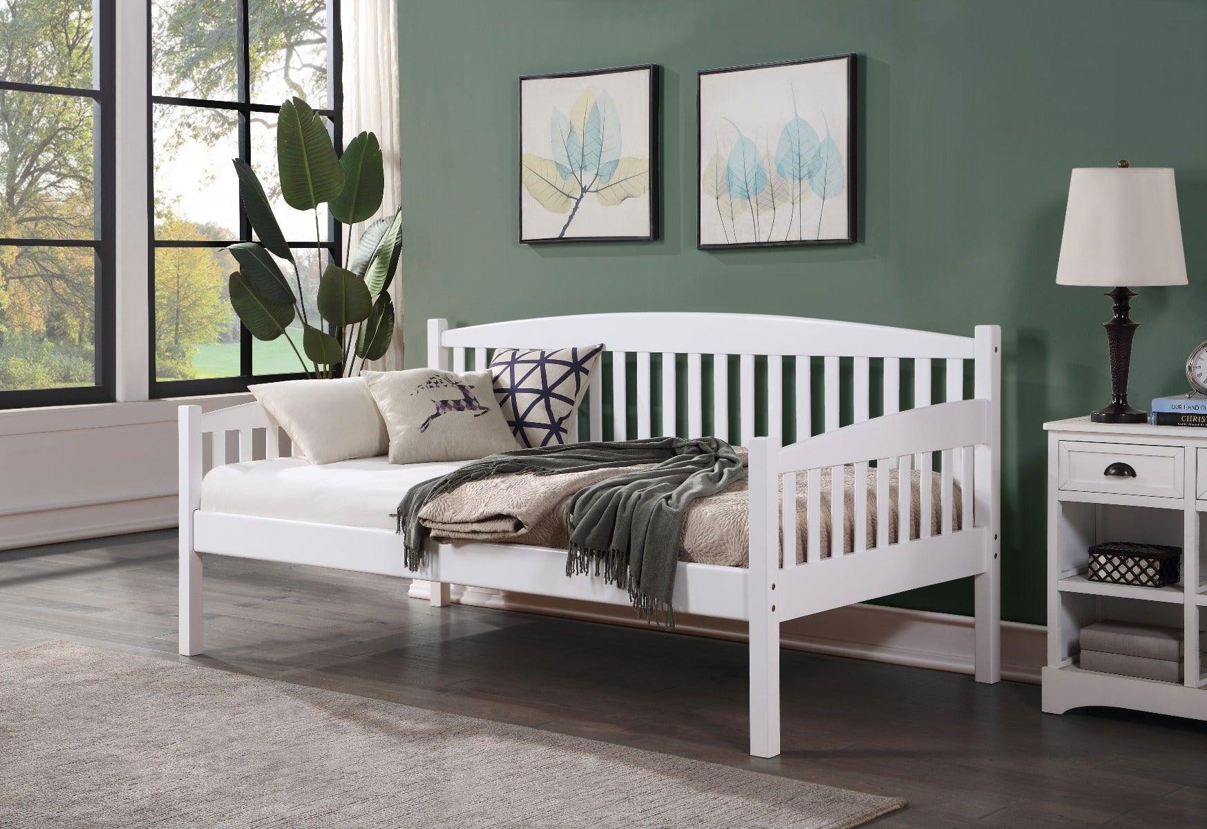 ACME Caryn Daybed (Twin Size), White Finish FredCo