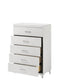 ACME Casilda Chest, White Finish FredCo