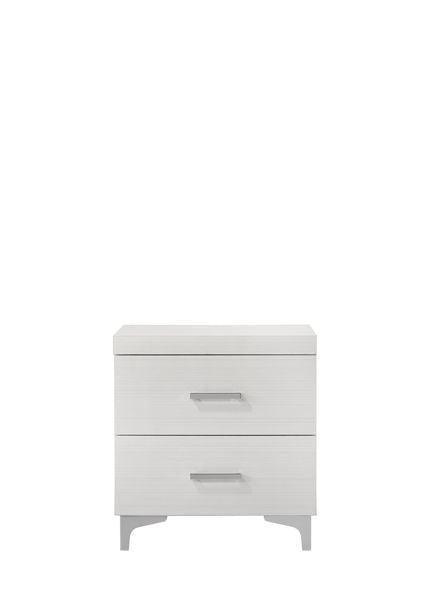 ACME Casilda Nightstand, White Finish FredCo