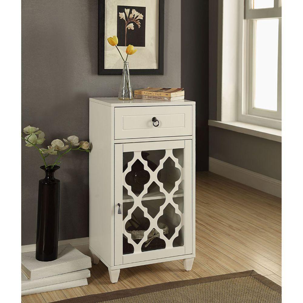 ACME Ceara Side Table, White FredCo