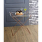 ACME Cercie Tray Table, Clear Acrylic & Copper FredCo