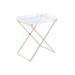 ACME Cercie Tray Table, Clear Acrylic & Copper FredCo