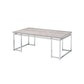 ACME Chafik Coffee Table, Natural Oak & Chrome FredCo