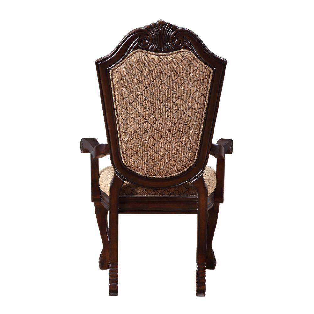 ACME Chateau De Ville Arm Chair (Set-2), Espresso FredCo