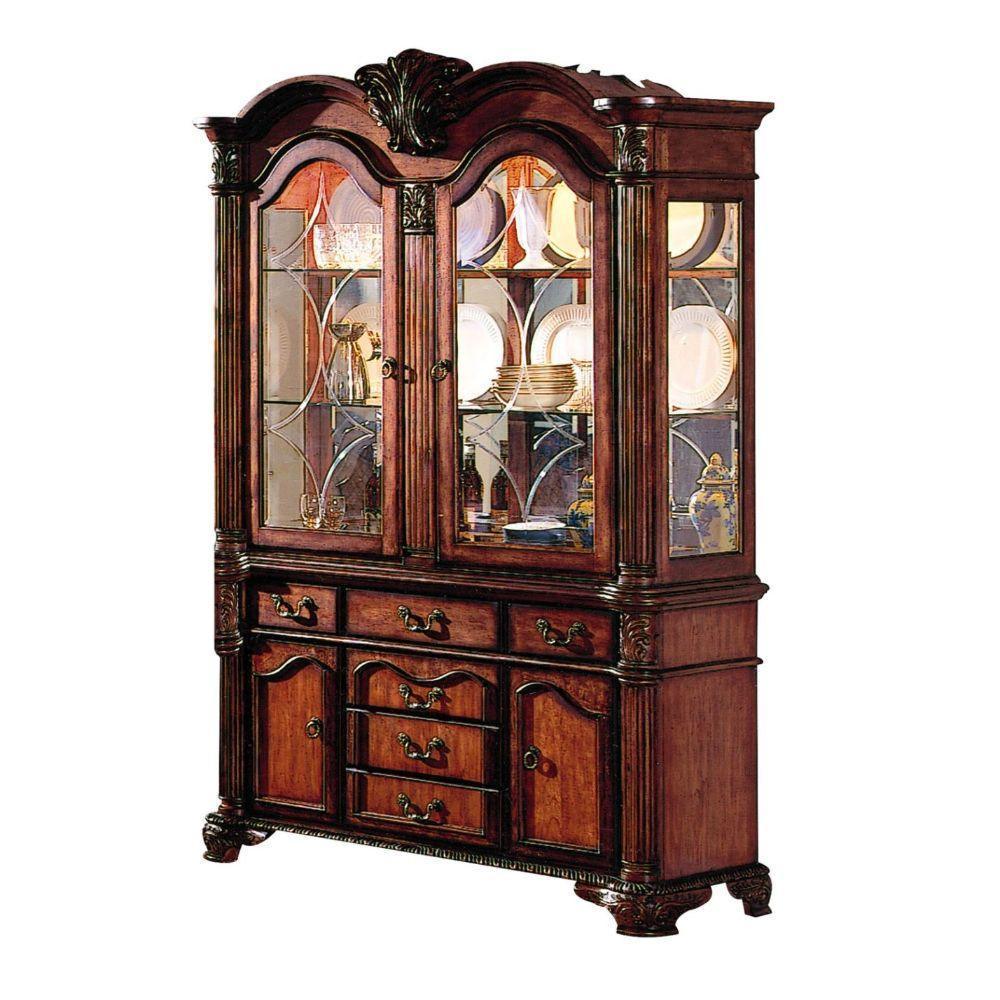 ACME Chateau De Ville Hutch & Buffet, Cherry 04079A FredCo