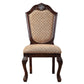 ACME Chateau De Ville Side Chair (Set-2), Espresso FredCo